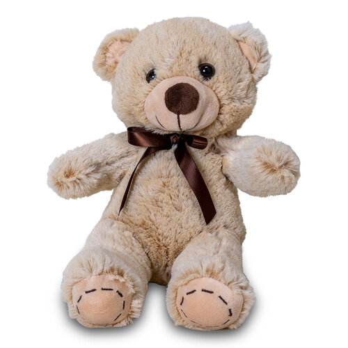 Teddy bear beige/brown 100cm