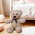 Teddybeer beige/bruin 45cm