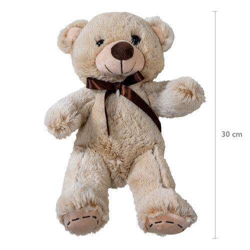 Teddybär beige/braun 30cm