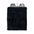 Bidet mat uni black 50x60cm