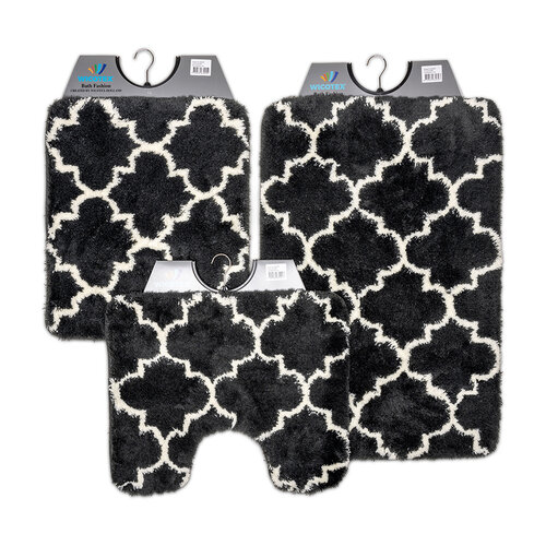 Toilet mat Marseille anthracite 50x60cm