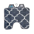 Tapis de toilette Marseille gris 50x60cm