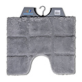 Toilet mat squared grey 50x60cm