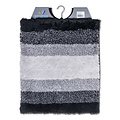 Bidet mat rainbow black grey 50x60cm