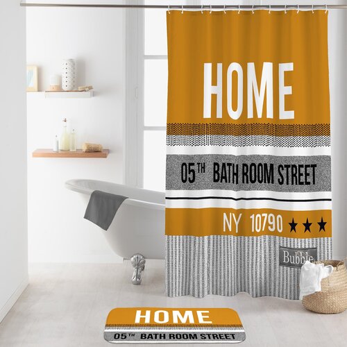 Shower curtain 180x200 textile Street home