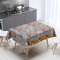 Tablecloth Mirella 194-B Fruit with Grey boards