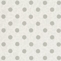 Oilcloth Mirella 97-C Dots Silver