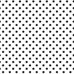 Toile cirée Mirella 97-A dot Black