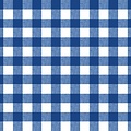 Toile cirée Mirella 84-D Plaid bleu 4cm large