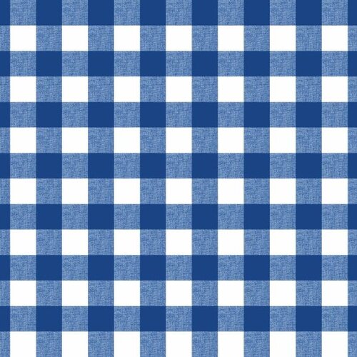 Toile cirée Mirella 84-D Plaid bleu 4cm large