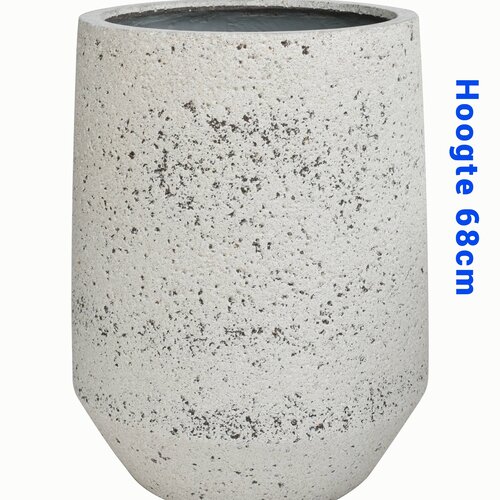 Flower pot Gerona Ivory Size 53x68cm Indoor and outdoor use