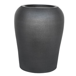 Flower pot Gibraltar Black 55x55x70cm