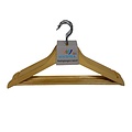 Clothes hanger - Clothes hangers Wood - Natural 10 pieces with skirt notch