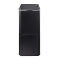 Tex waste bin 60litre Waste separation 2 compartments (33+27L) Black including odour filter