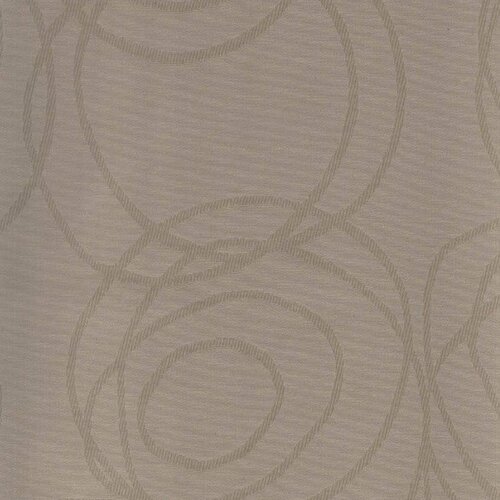 Textile de table enduit Twist Tortora taupe Rouleau de 20 mètres