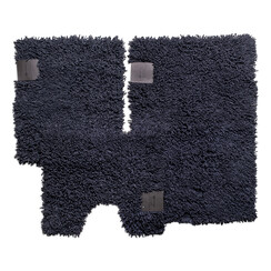 Bath mat set Excellent Anthracite ACTION KIT
