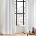 Vorhänge - Konfektioniert - Mit Aufhängeschlaufe - 140x260cm uni polyester weiß