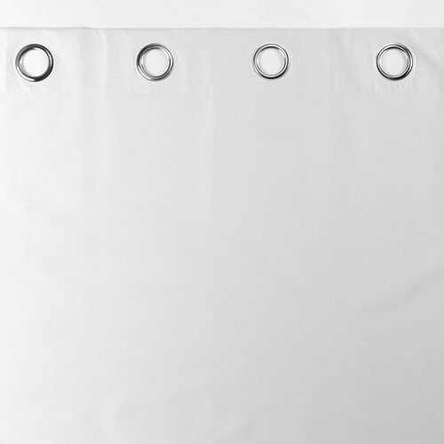 Rideaux - confectionnés - avec anneaux - occultant - obscur 140x260cm Gris Perle