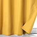 Curtains - Ready-made - With rings - Blackout - Obscure 140x260cm Yellow