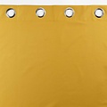 Vorhänge - Konfektioniert - Mit Ringen - Verdunkelung - Verdunkelung 140x260cm Gelb