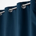 Curtains - Ready-made - With rings - Blackout - Obscure 140x260cm Blue
