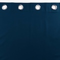 Rideaux - confectionnés - avec anneaux - occultant - obscur 140x260cm Bleu