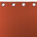 Gordijnen - Kant en klaar - Met ringen - Verduisterend - Obscure 140x260cm Terracotta Oranje