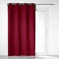 Curtains - Ready-made - With rings - Blackout - Obscure 140x260cm Red