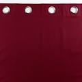 Vorhänge - Konfektioniert - Mit Ringen - Verdunkelung - Verdunkelung 140x260cm Rot