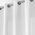Curtains - Ready-made - With rings - 140x260cm White