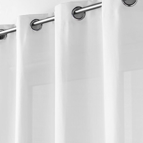 Curtains - Ready-made - With rings - 140x260cm White