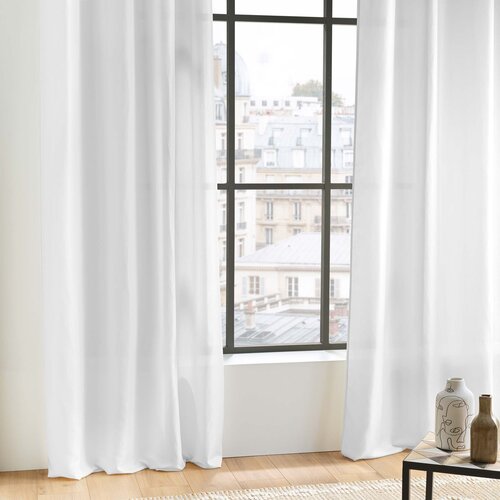 Curtains - Ready-made - With rings - 140x260cm White