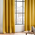 Curtains - Ready-made - With rings - 140x280cm Yellow
