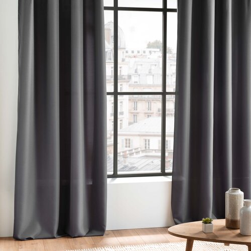 Curtains - Ready-made - With rings - 140x280cm Grey