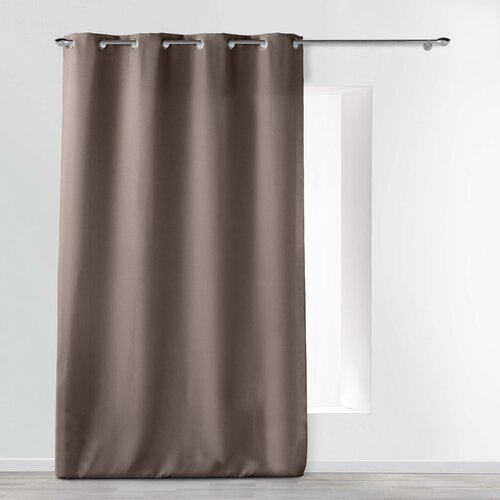 Vorhänge - Konfektioniert - Mit Ringen - 140x280cm Taupe