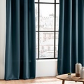 Gordijnen - Kant en klaar - Met ringen - 140x260cm  Blauw