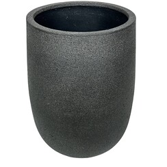 Bloempot Porto Zwart 51x51x68cm