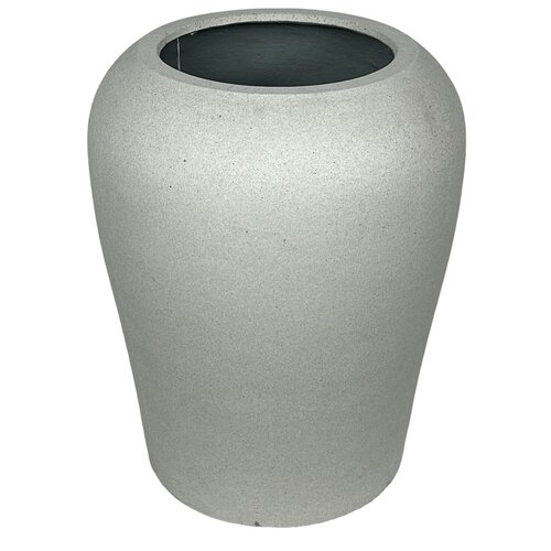 Flower pot Gibraltar White 55x55x70cm Indoor and outdoor use Made of Stone