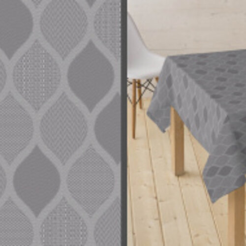 Linge de table enduit Karen grey