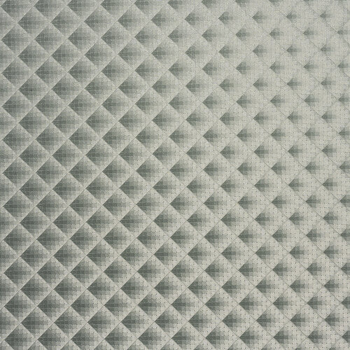 Textiles de table Polyline Zafiro argent rouleau de 20 mètres