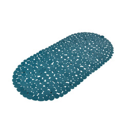 Bath mat - Anti-slip for bath - Blue-green 36x69cm