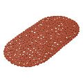 Wicotex Tapis de bain - Antidérapant pour le bain - Terracotta 36x69cm