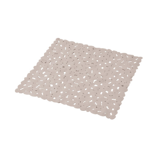 Wicotex Douchemat - Antislip voor douche Taupe 52x52cm