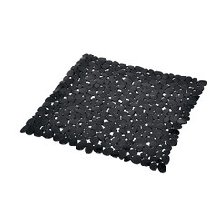 Tapis de douche - Antidérapant pour la douche Noir 52x52cm