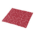 Wicotex Shower mat - Anti-slip for shower Raspberry red 52x52cm