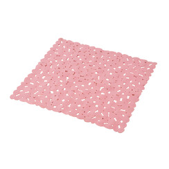 Shower mat - Anti-slip for shower Pink 52x52cm