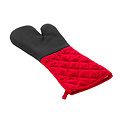 Wicotex Oven glove 40x18 cm black-red