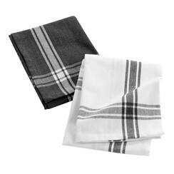 Tea towels, 50 x 70 cm, dark grey, 2 pieces, recycled cotton. Available to order in sets of 6