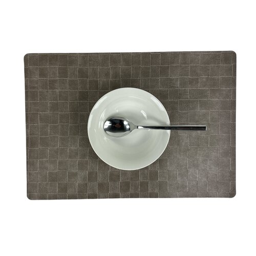Placemats Nilo Polyline Taupe MINIMUM ORDINANCE 12 pieces