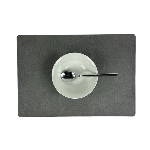 Sets de table Damasco Polyline Grey COMMANDE MINIMALE 12 pièces